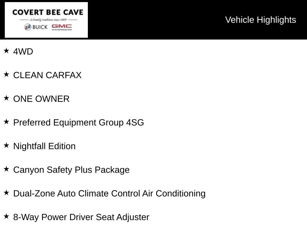 Used 2025 Onyx Black GMC AT4 image 6