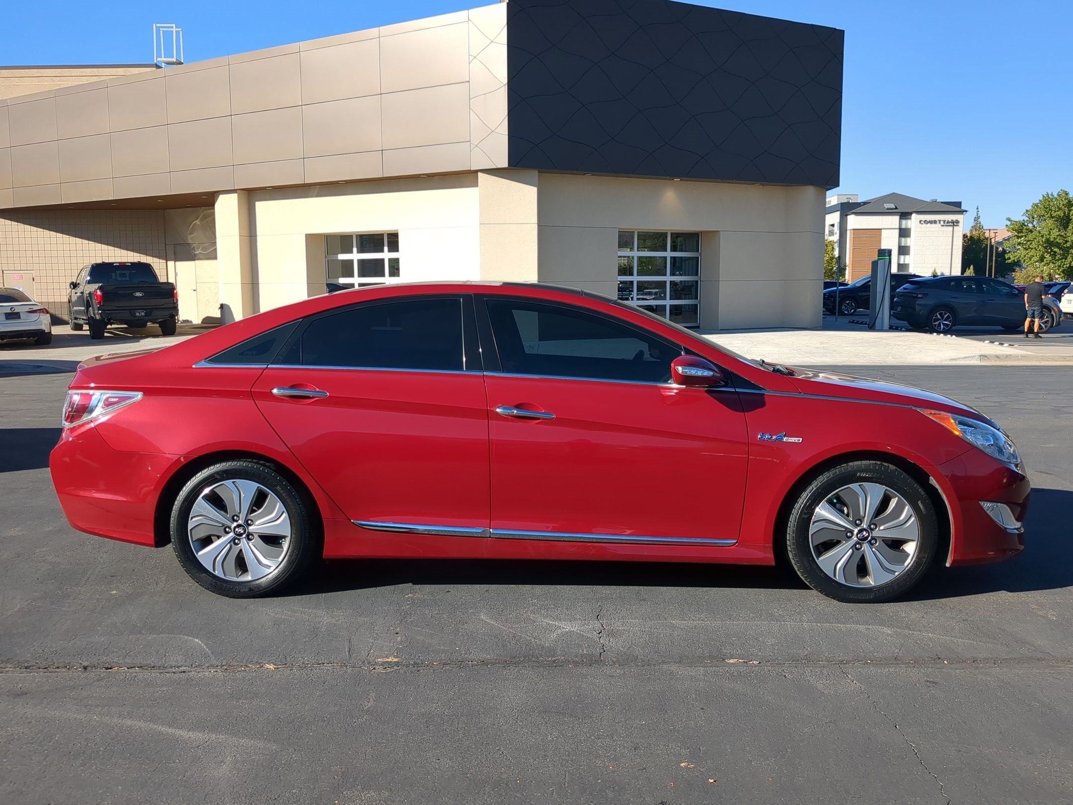 Used 2013 Hyundai Sonata Hybrid Limited with VIN KMHEC4A43DA083117 for sale in Sandy, UT