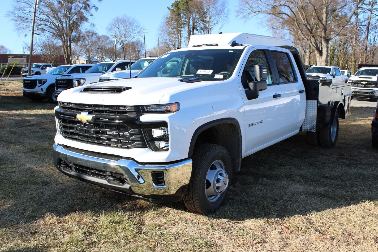 New 2026 Summit White Chevrolet Work Truck image 2