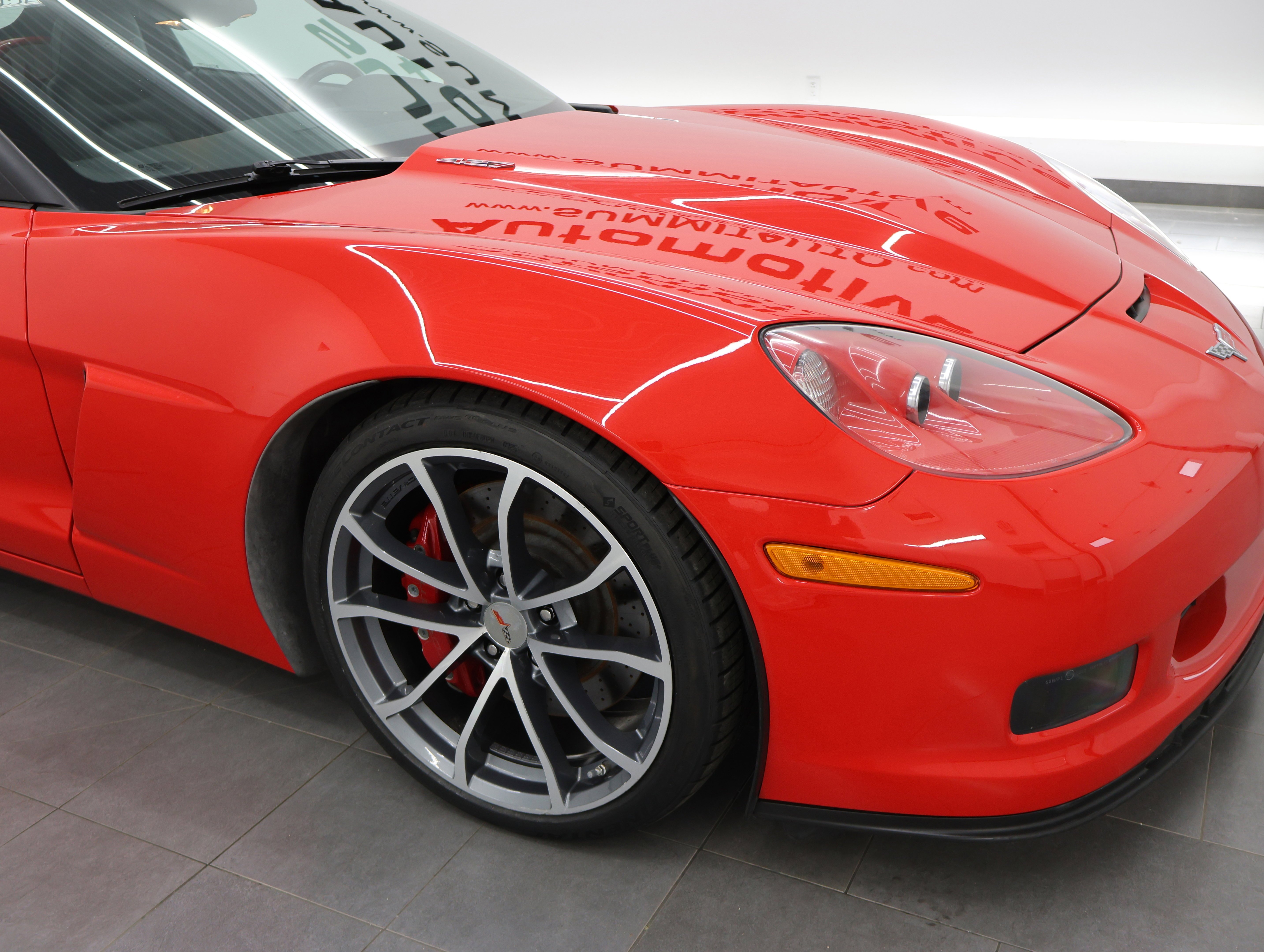Used 2013 Torch Red Chevrolet 427 1SB: 427 1SB-6 SPEED STICK SHIFT-NAV-HEATED LEATHER-7.0L V8 image 21