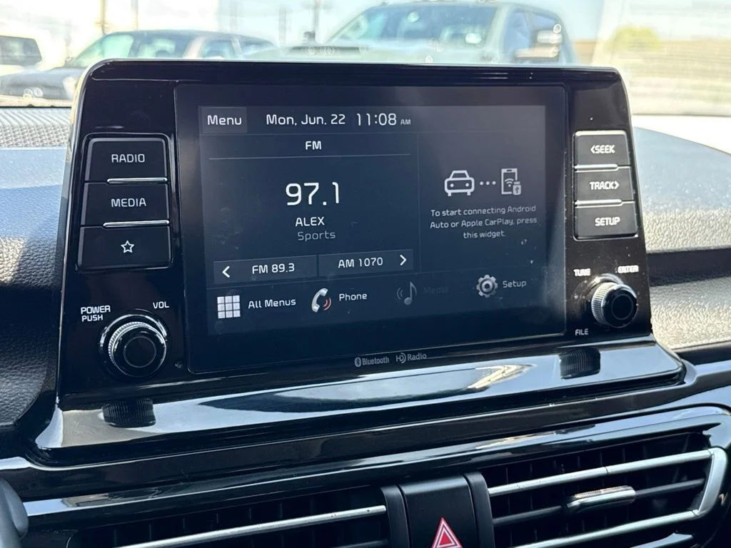 Used 2021 Black Kia EX image 27