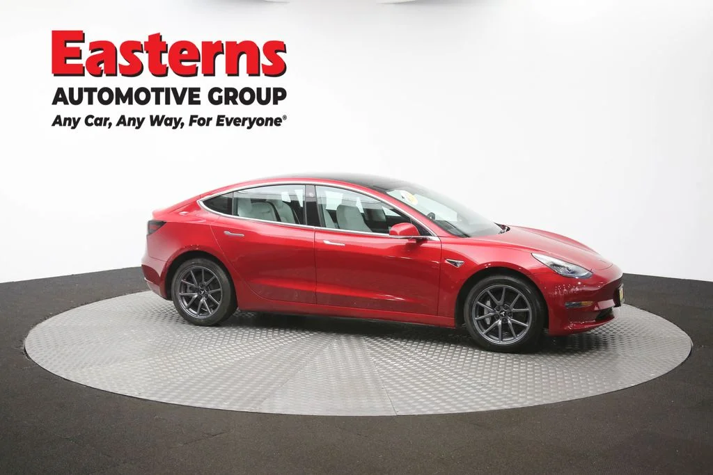 Used 2019 Red Tesla Standard image 43