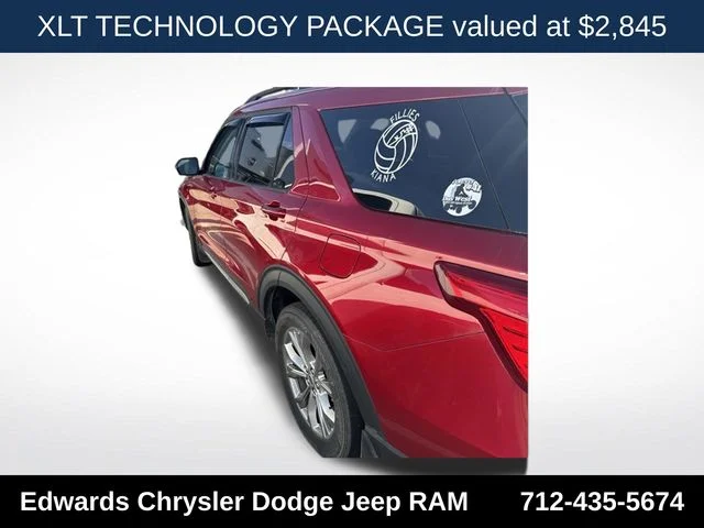 Used 2024 Red Ford XLT image 2