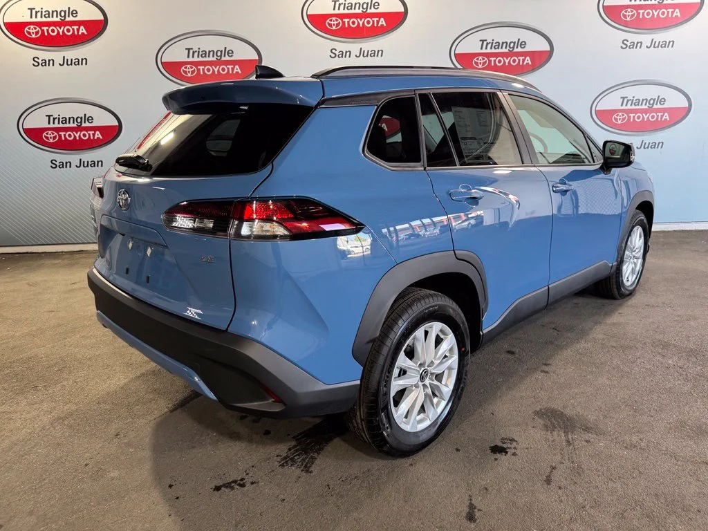 New 2026 Blue Toyota LE image 4