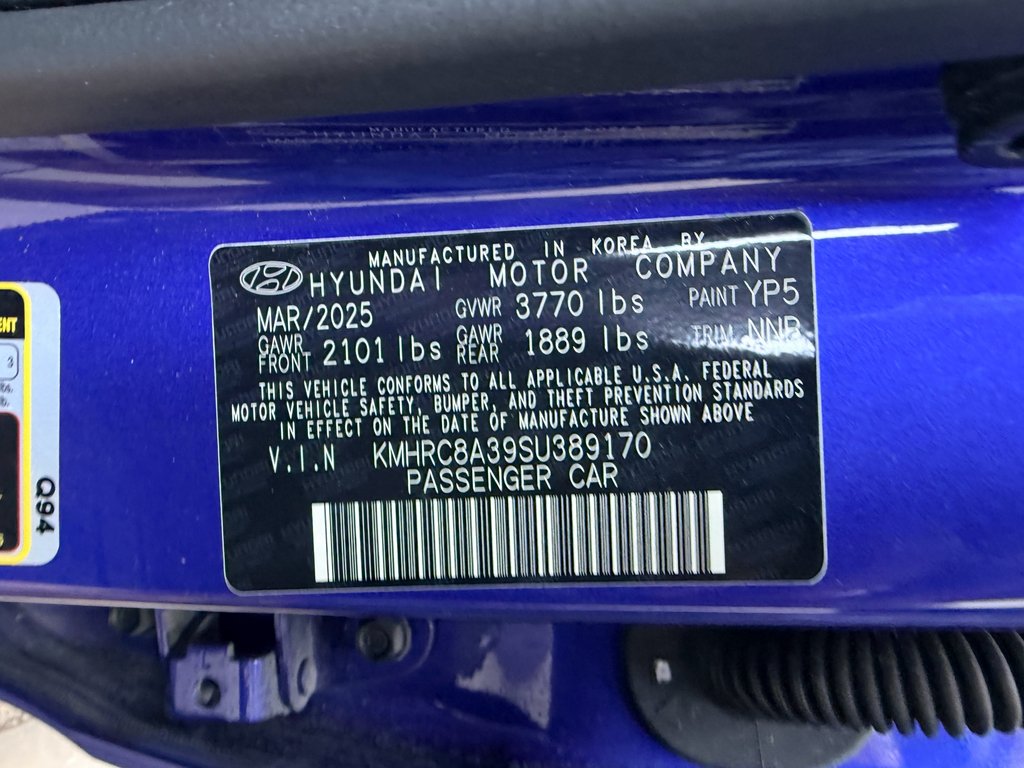 Used 2025 Intense Blue Hyundai SEL image 18