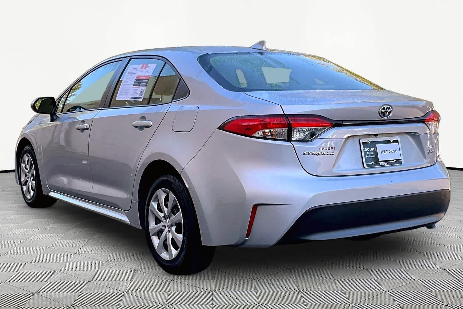 Used 2025 Classic Silver Metallic Toyota Hybrid LE image 12