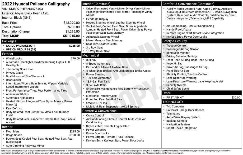 Used 2022 Black Hyundai Calligraphy image 4