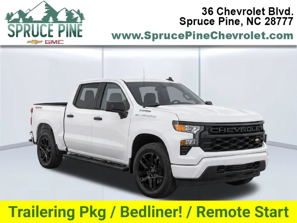 New 2026 White Chevrolet Custom image 1