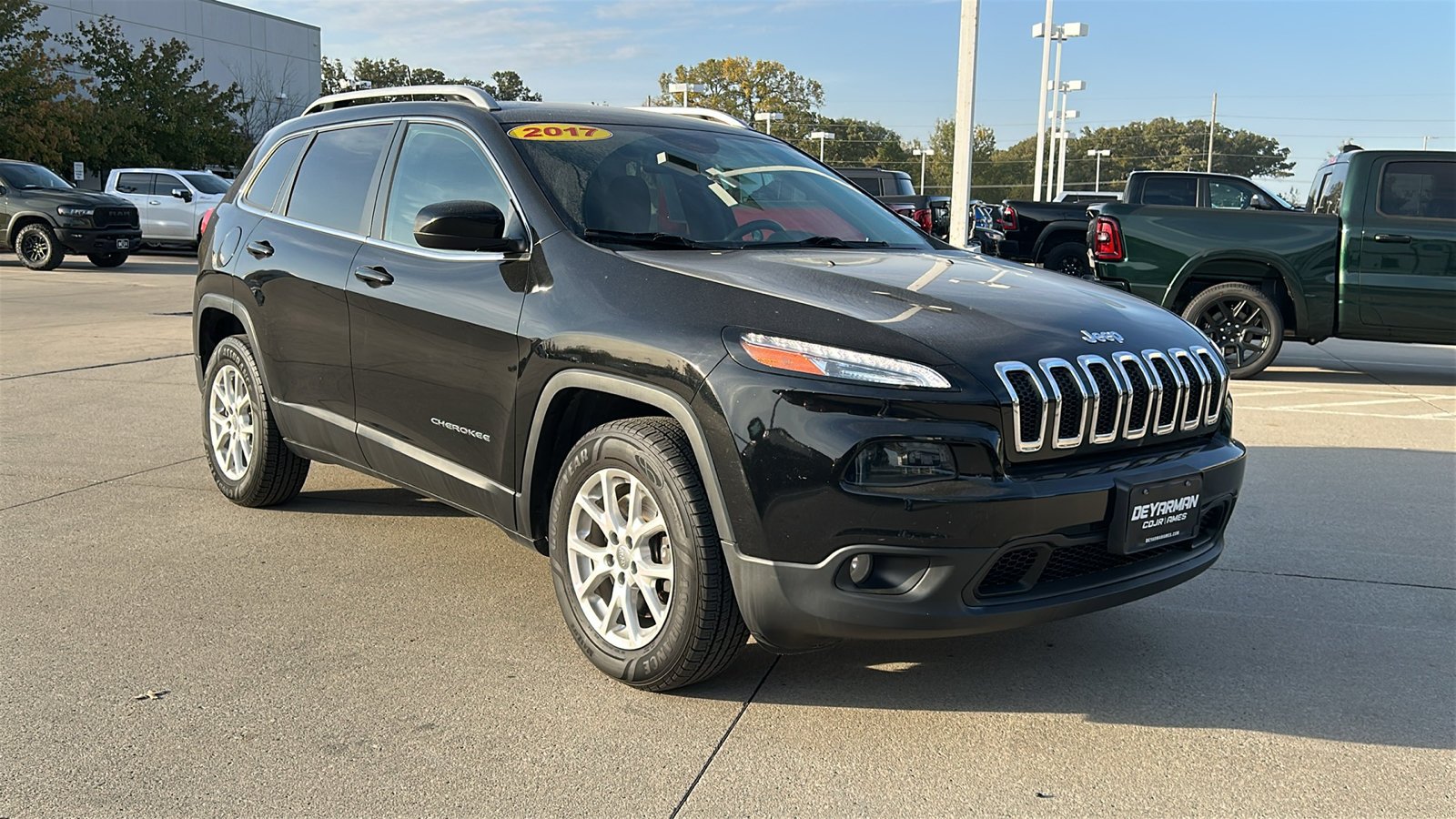Used 2017 Jeep Cherokee Latitude with VIN 1C4PJMCB1HW591142 for sale in Ames, IA