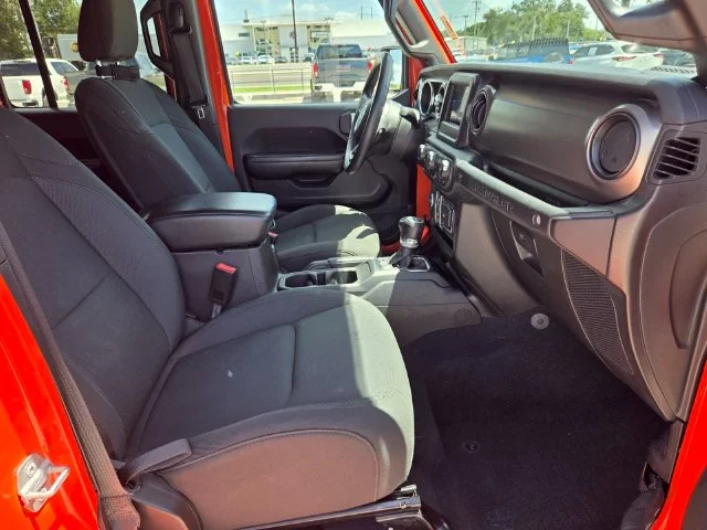 Used 2018 Orange Jeep Unlimited Sport S image 15