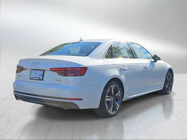 Used 2017 Glacier White Audi 2.0T Premium Plus image 3