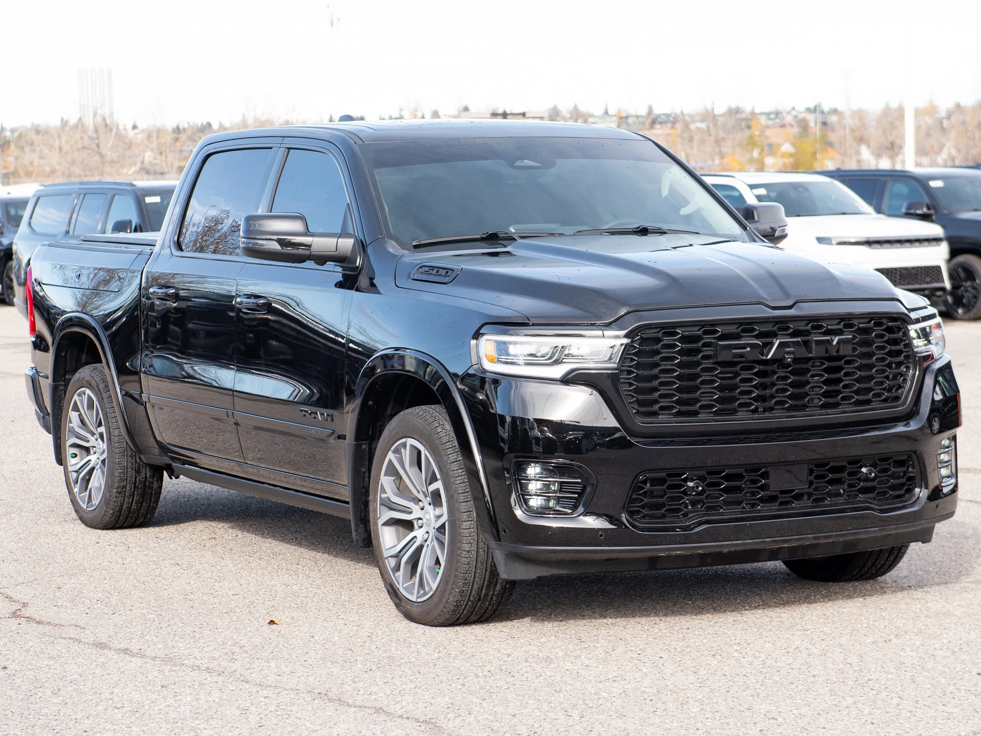 Used 2026 Black RAM Tungsten* Crew Cab 4x4, 540 HP, RamBox, Massage Seats, Klipsch Audio image 8