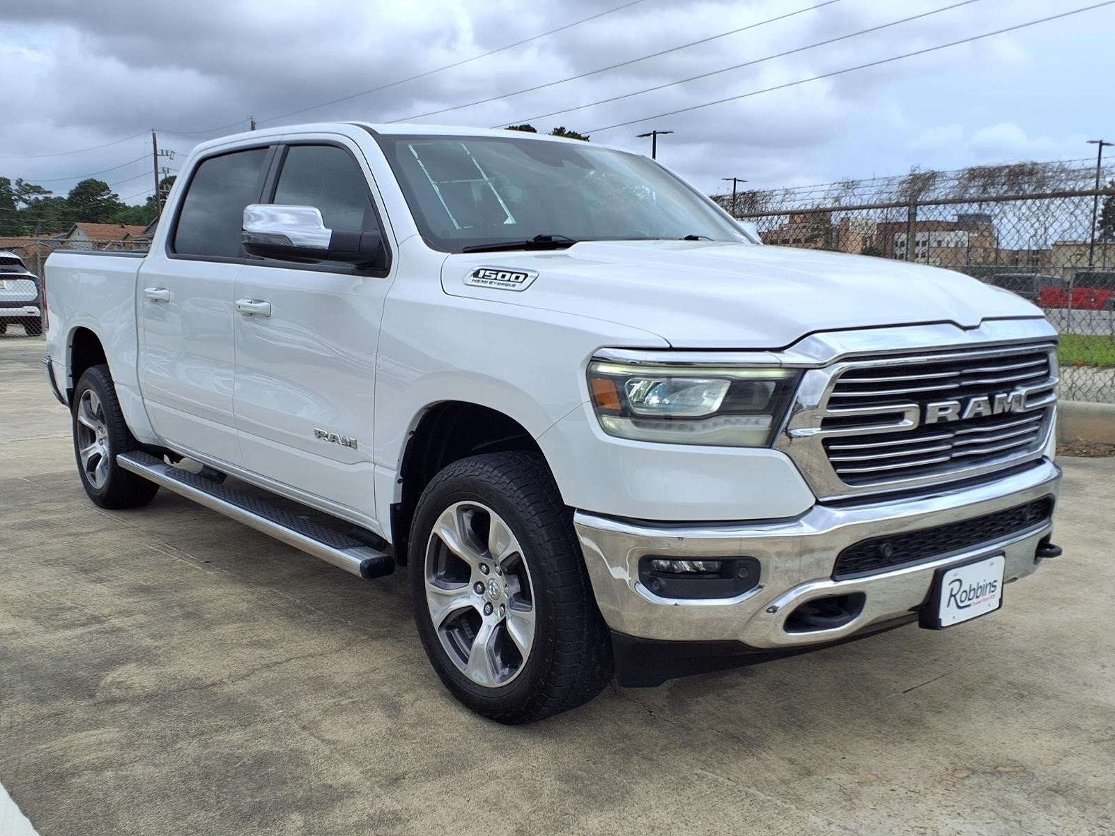 2023 Ram 1500 Laramie White at Robbins Nissan