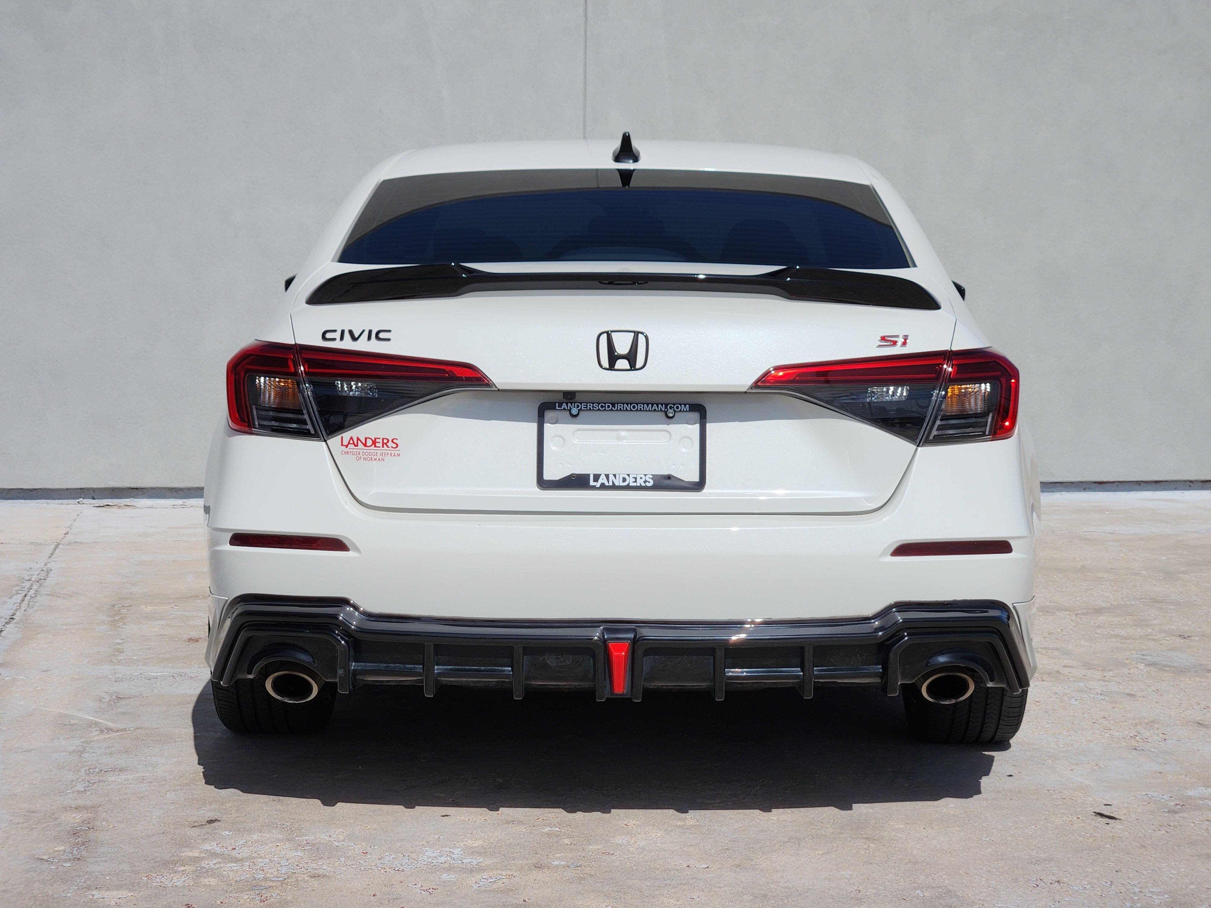 Used 2022 Platinum White Pearl Honda 4DR SDN SI MT image 7