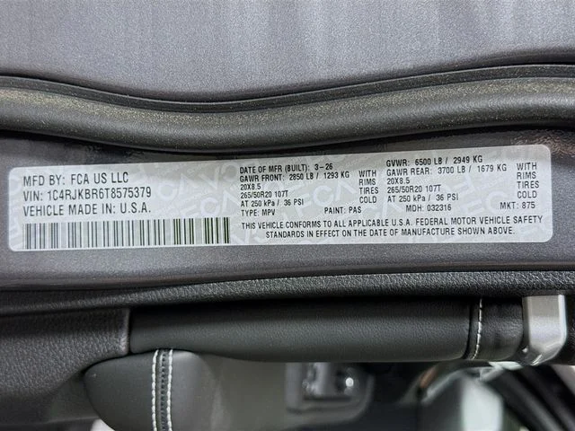 New 2026 Gray Jeep Limited image 33