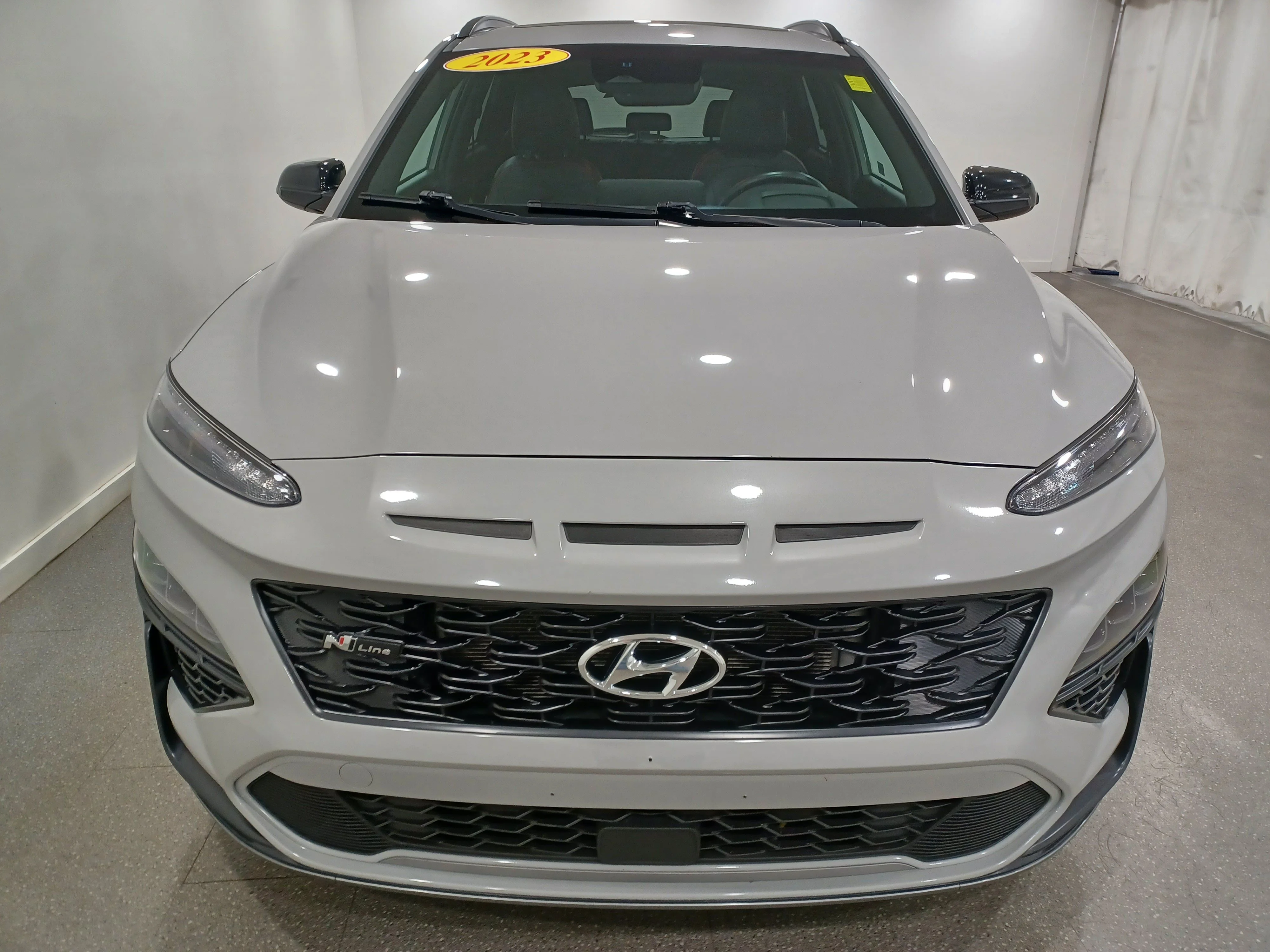 Certified Used 2023 Cyber Grey Hyundai N-Line Ultimate AWD*Adapt Cruise | Remote Start | Nav | HUD | Cooled Leather | Sunroof | Htd Wheel image 3