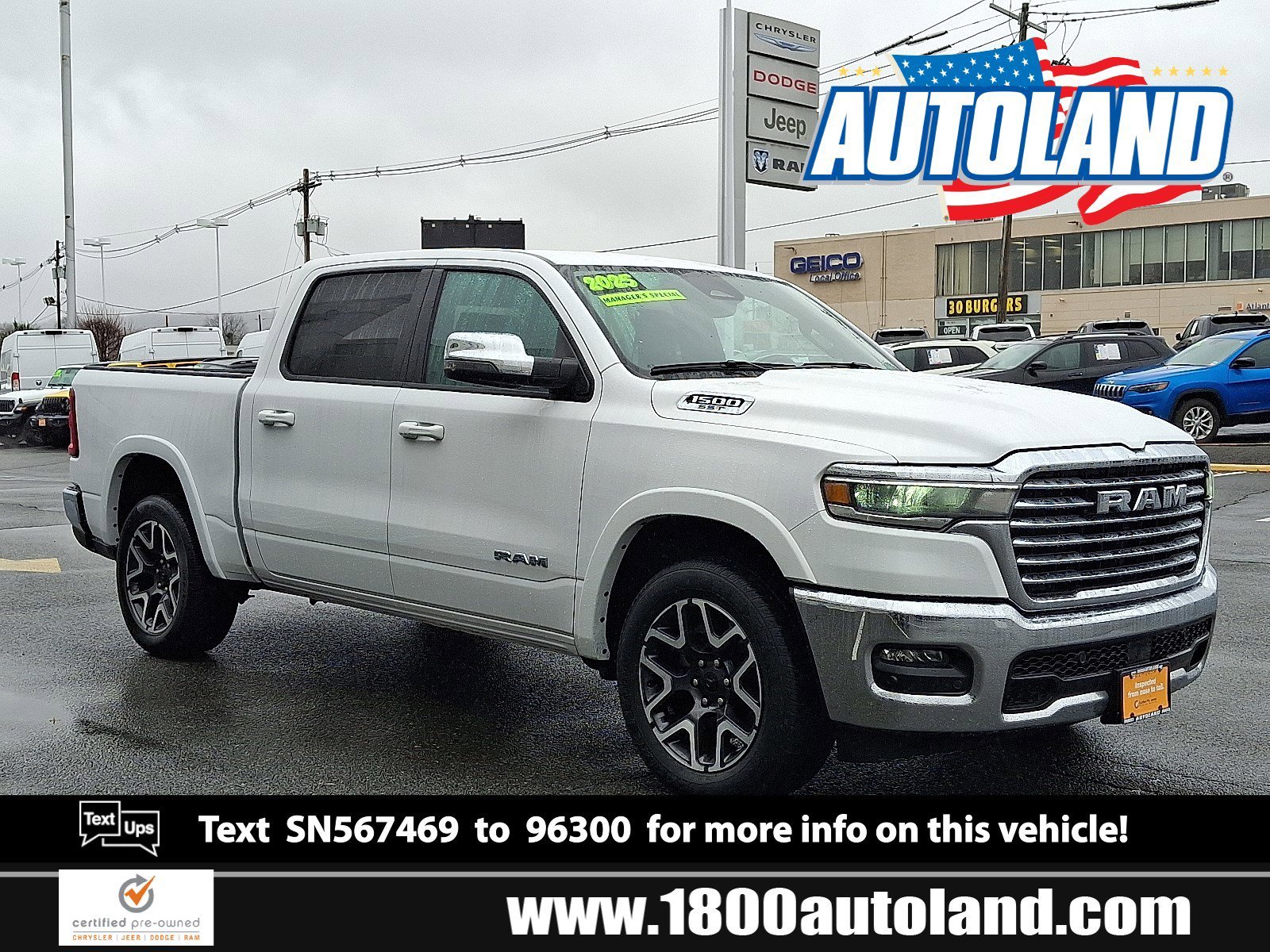 2025 RAM Ram 1500 Pickup Laramie