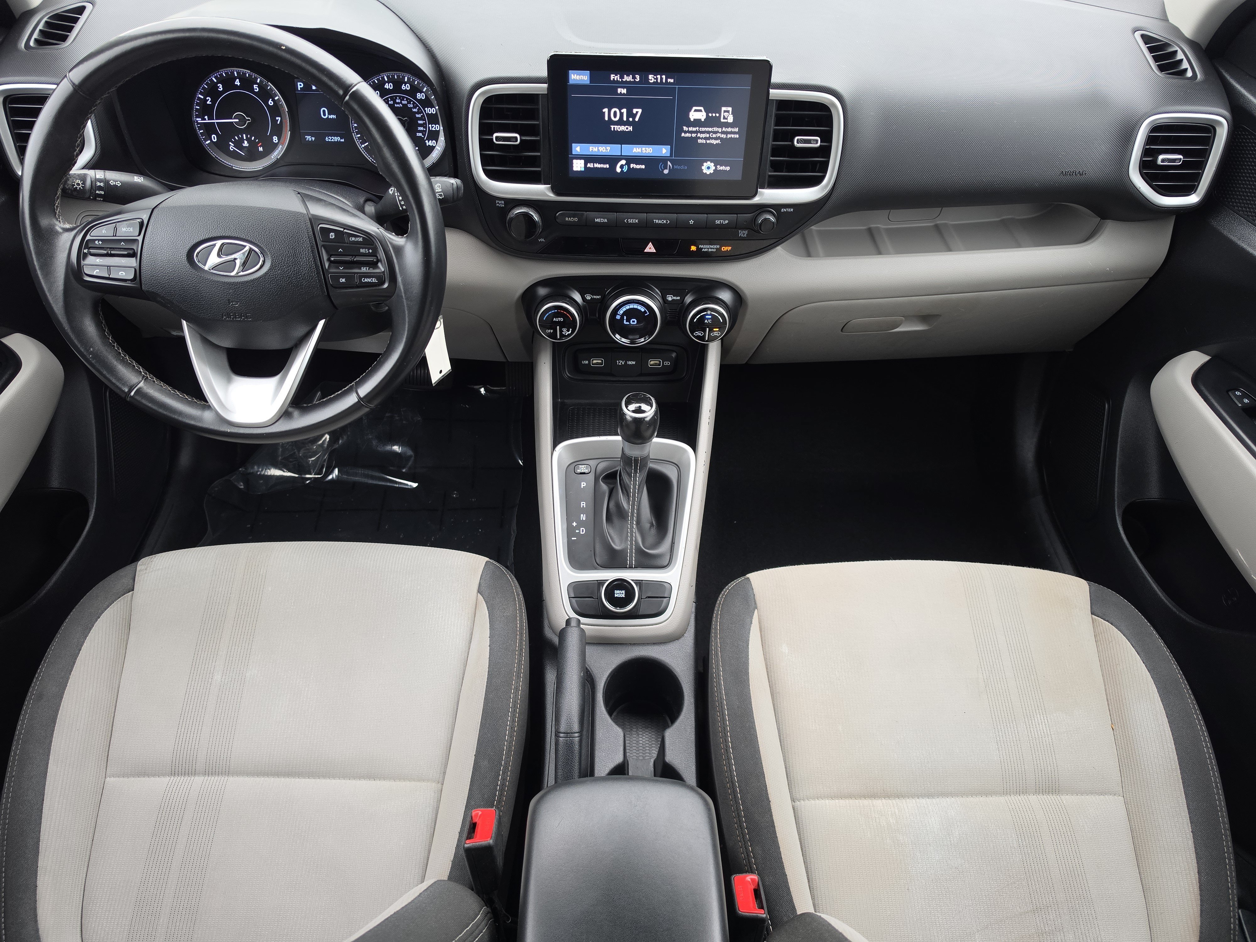 Used 2022 Black Noir Pearl Hyundai SEL image 8