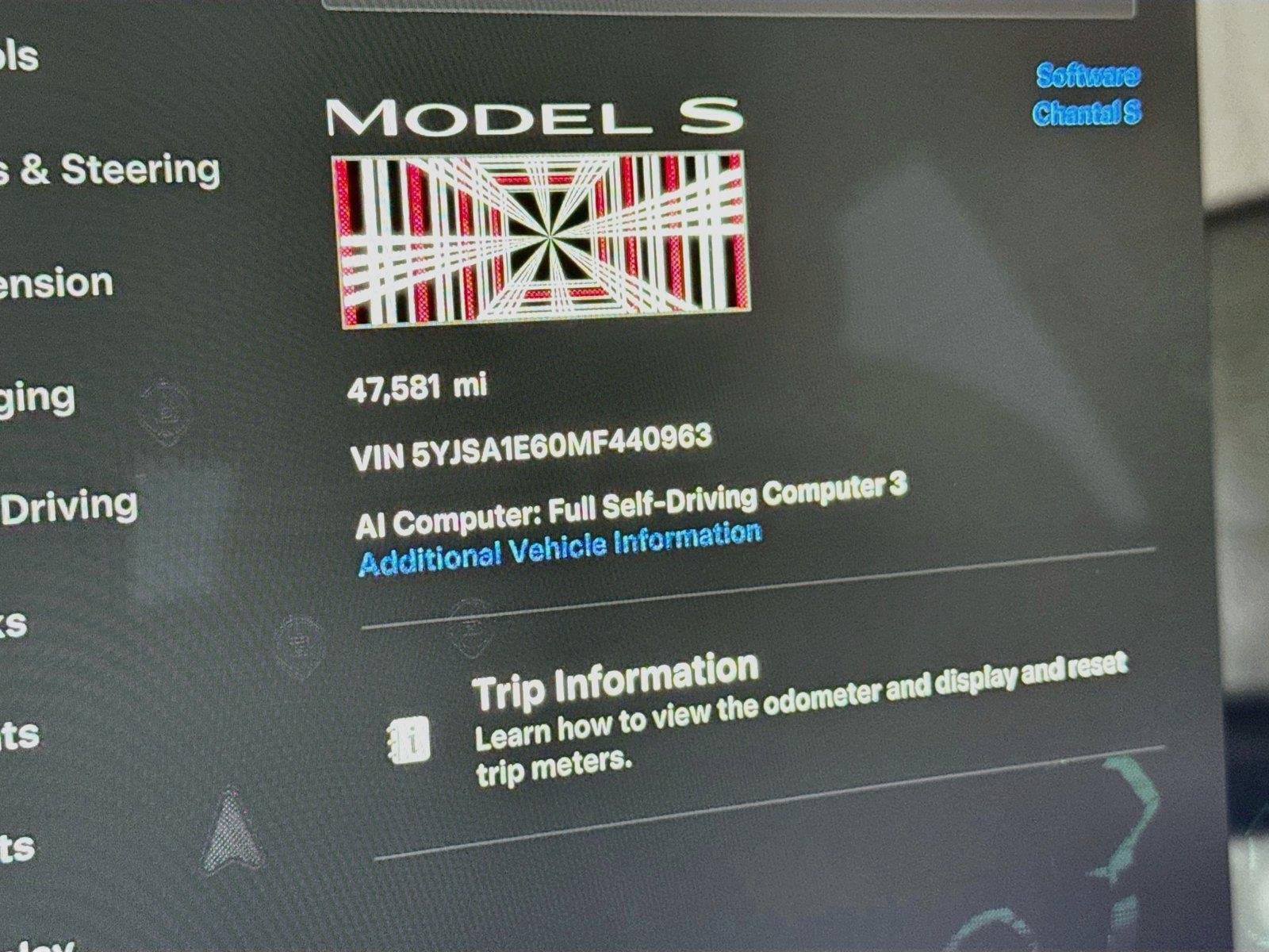 Used 2021 Solid Black Tesla Plaid image 20