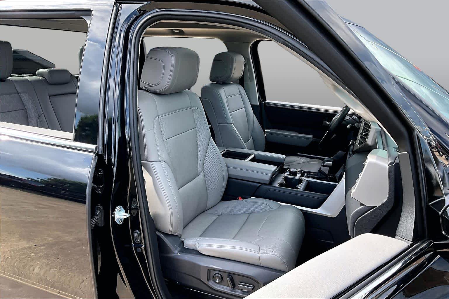 Used 2023 Midnight Black Metallic Toyota Limited Hybrid image 9