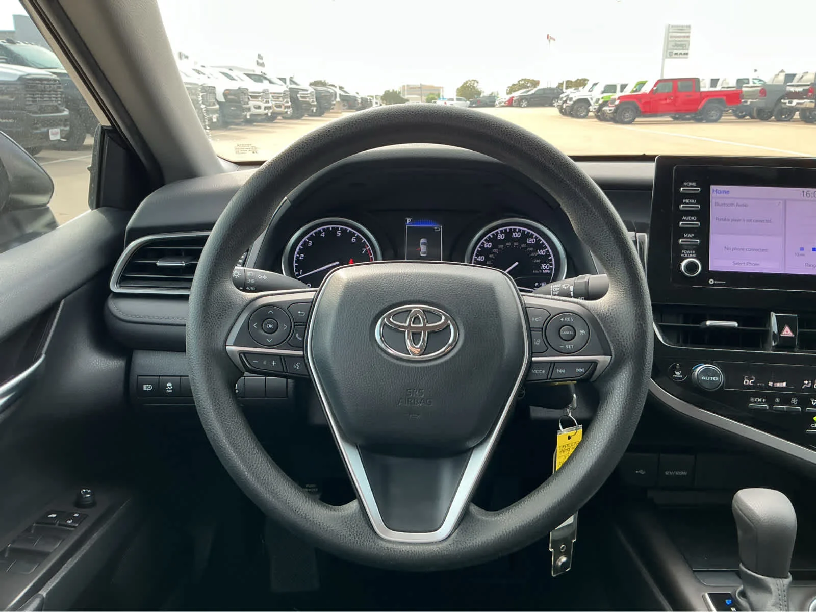 Used 2023 Midnight Black Metallic Toyota LE image 23