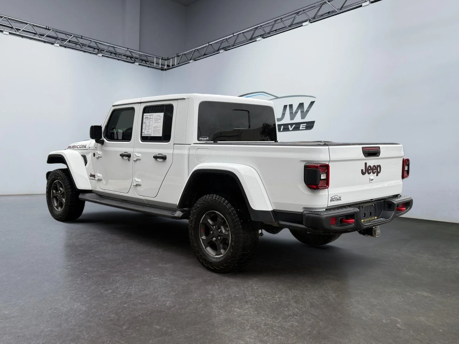 Used 2022 Bright White Clearcoat Jeep Rubicon image 5