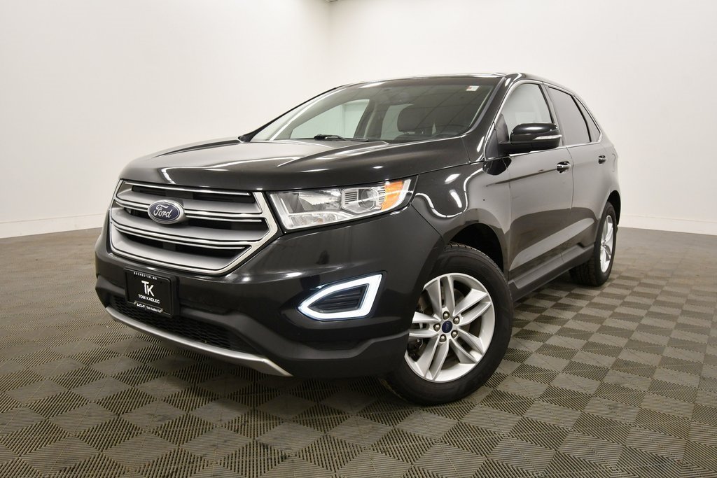 Used 2015 Ford Edge SEL with VIN 2FMTK4J97FBB00840 for sale in Rochester, Minnesota