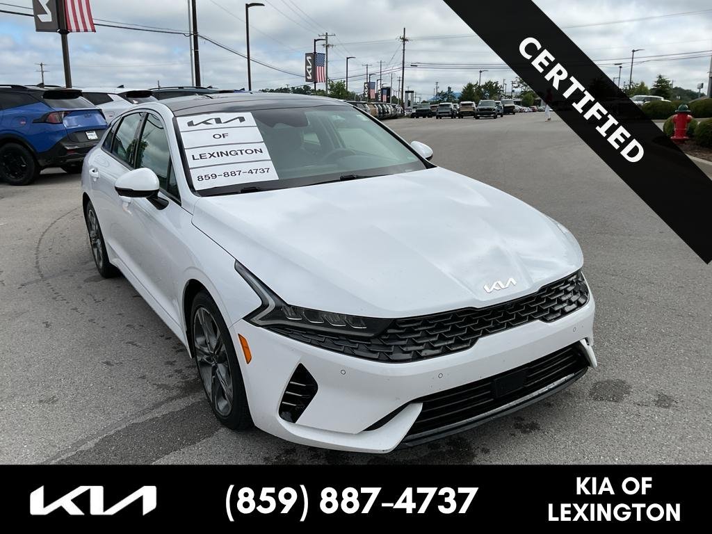 Certified Used 2024 Glacial White Pearl Kia EX image 1