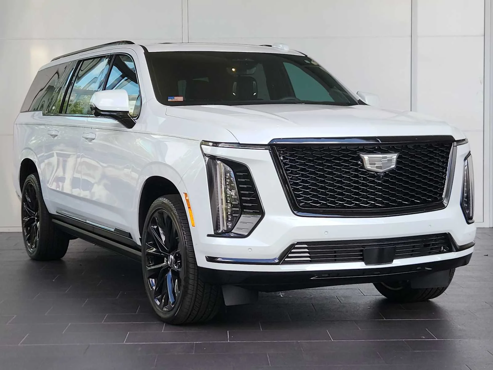 New 2026 Vibrant White Tricoat Cadillac Platinum Sport image 2