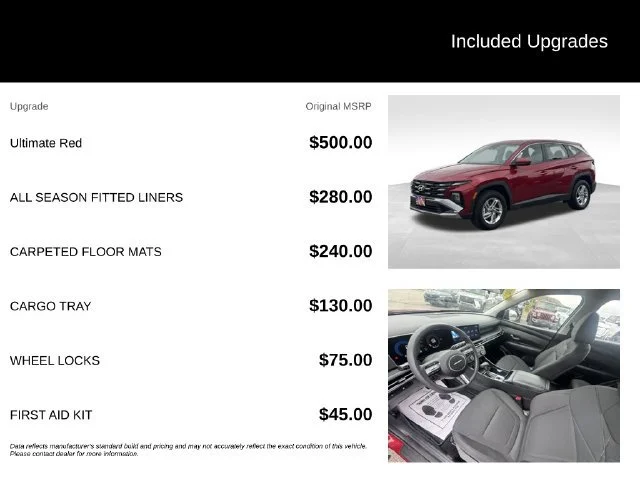 Used 2025 Red Hyundai SE image 5