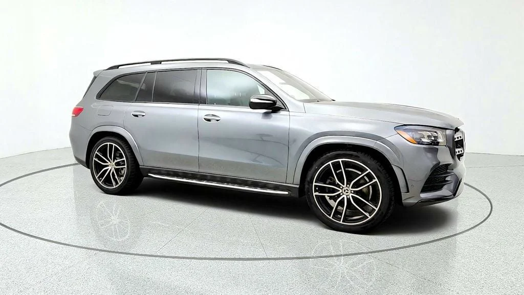 Used 2022 Selenite Grey Metallic Mercedes-Benz GLS 450 4MATIC SUV w/ AMG® Line, 23