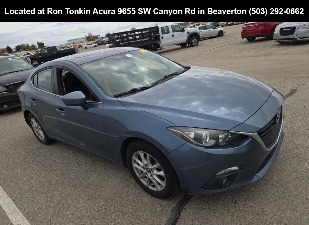 Used 2016 Blue Reflex Mica Mazda i Touring image 1