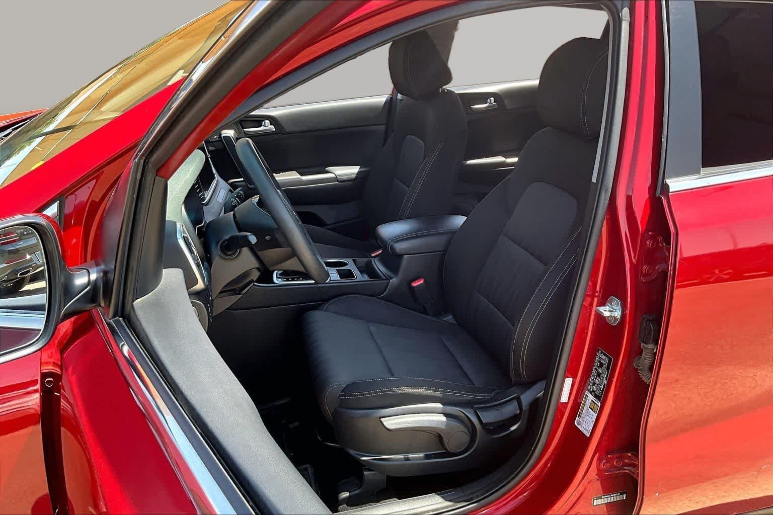 Used 2021 Hyper Red Kia LX image 8
