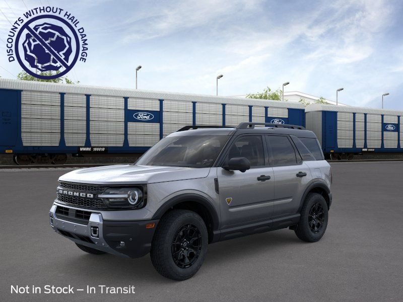New 2026 Carbonized Gray Metallic Ford Badlands image 1