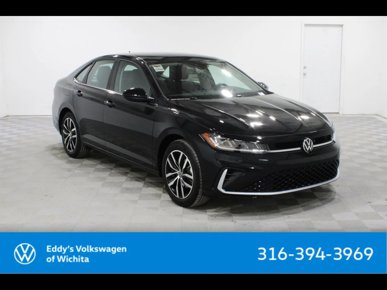 New 2026 Deep Black Pearl Volkswagen 1.5T SE image 1