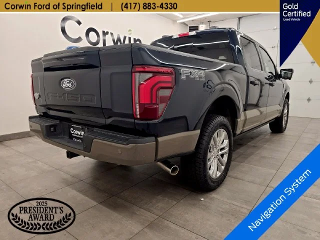 Certified Used 2025 Antimatter Blue Metallic Ford King Ranch image 7