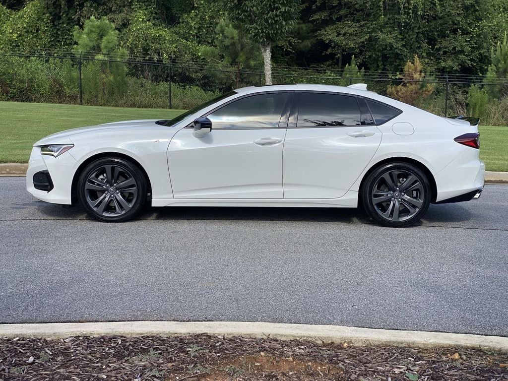 Certified Used 2022 Platinum White Pearl Acura A-Spec Package image 8