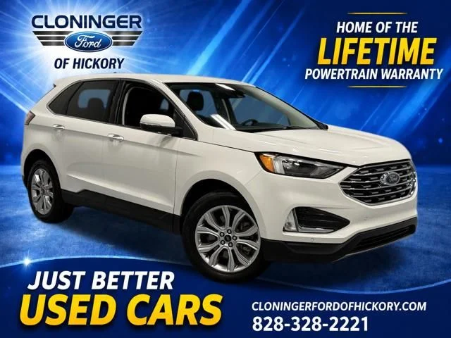Used 2024 White Ford Titanium image 1