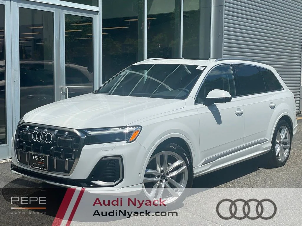 Used 2025 White Audi 55 Premium Plus image 1