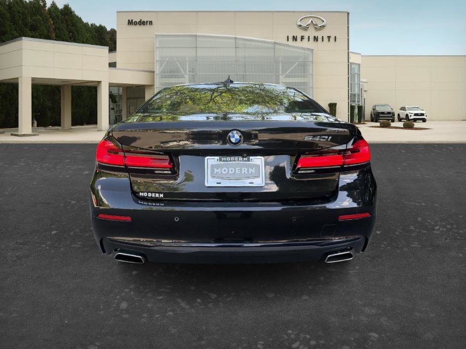 Used 2021 Black Sapphire Metallic BMW 540i image 24