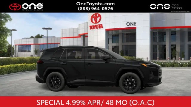 New 2026 Black Toyota SE image 16