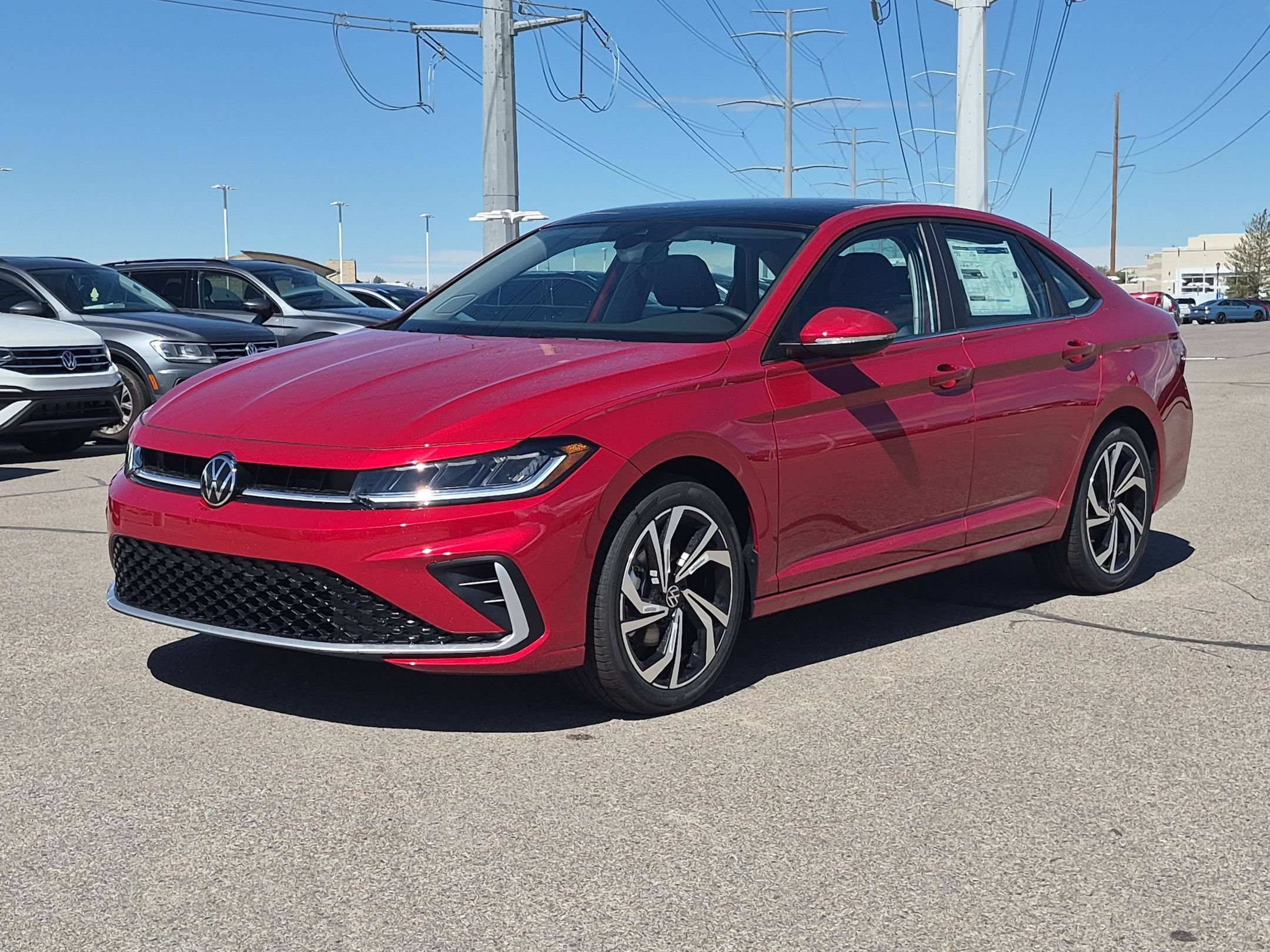 New 2027 Kings Red Metallic Volkswagen SEL image 8