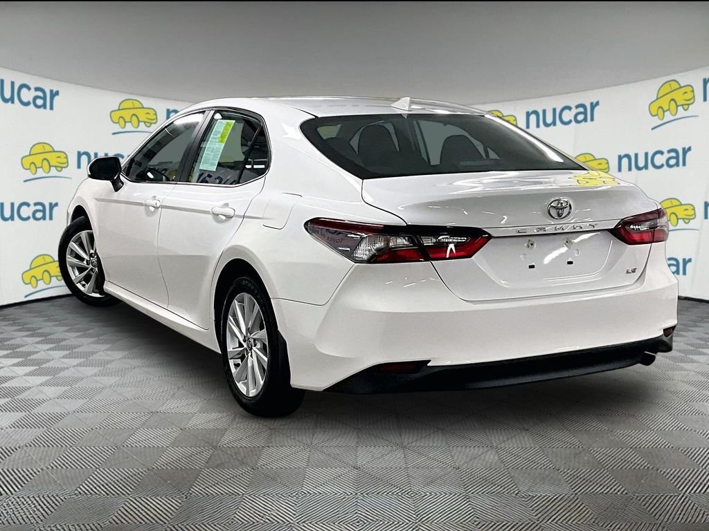 Used 2023 White Toyota LE image 4