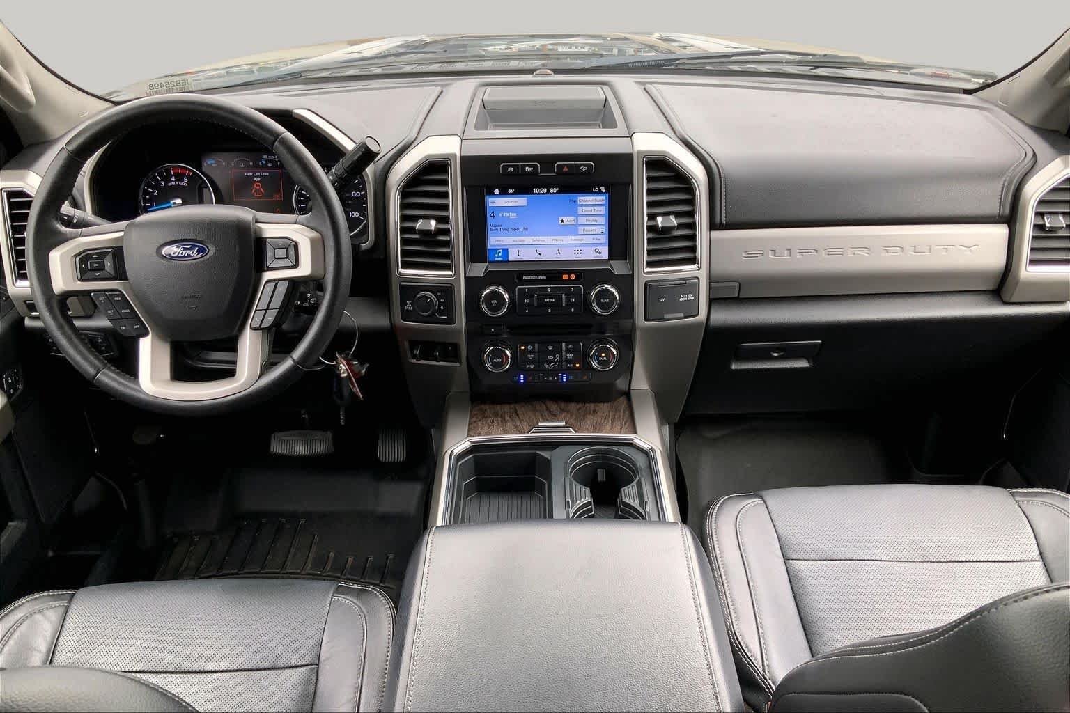 Used 2018 Shadow Black Ford LARIAT image 14