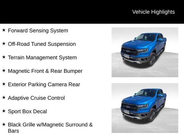 Used 2021 Blue Ford Lariat image 7