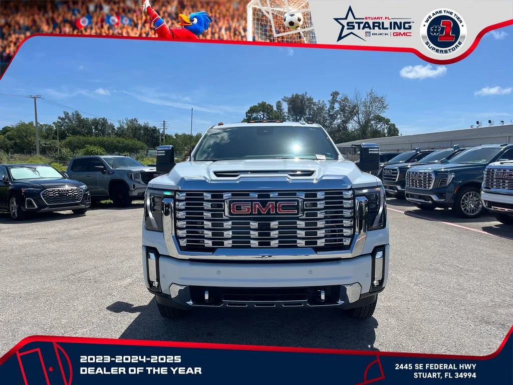 New 2026 Glacier White Tricoat GMC Denali DRW image 3