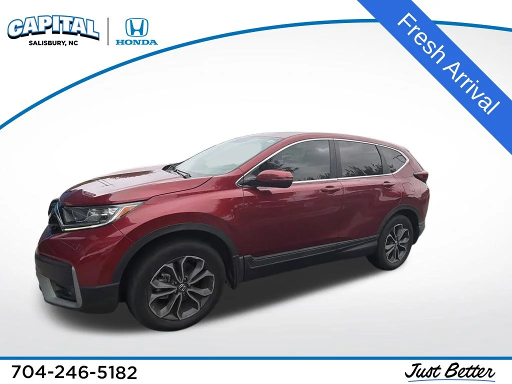 Used 2022 Radiant Red Metallic Honda EX-L image 1