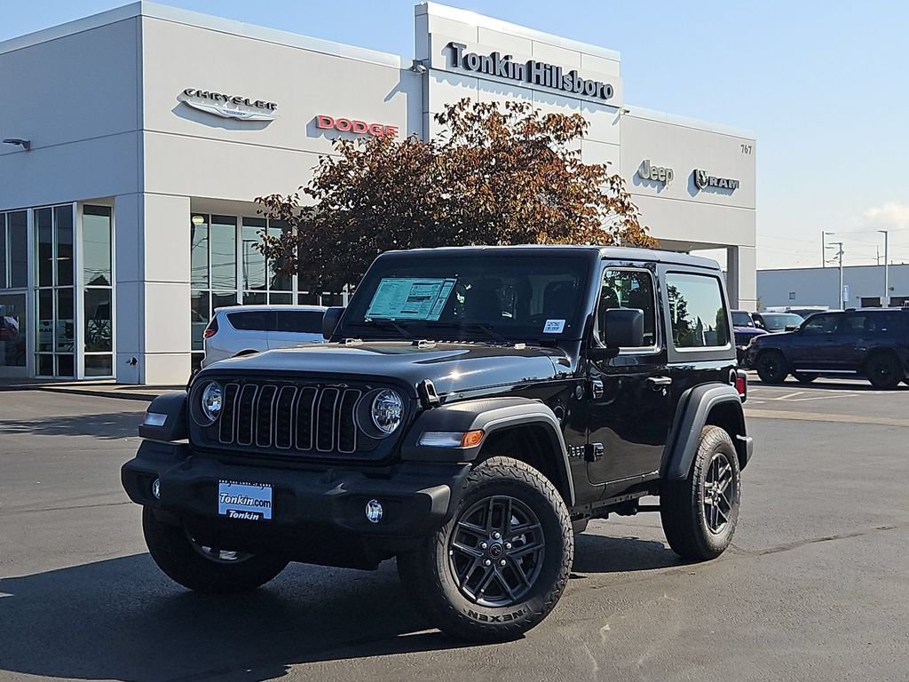 New 2026 Black Clearcoat Jeep Sport image 2