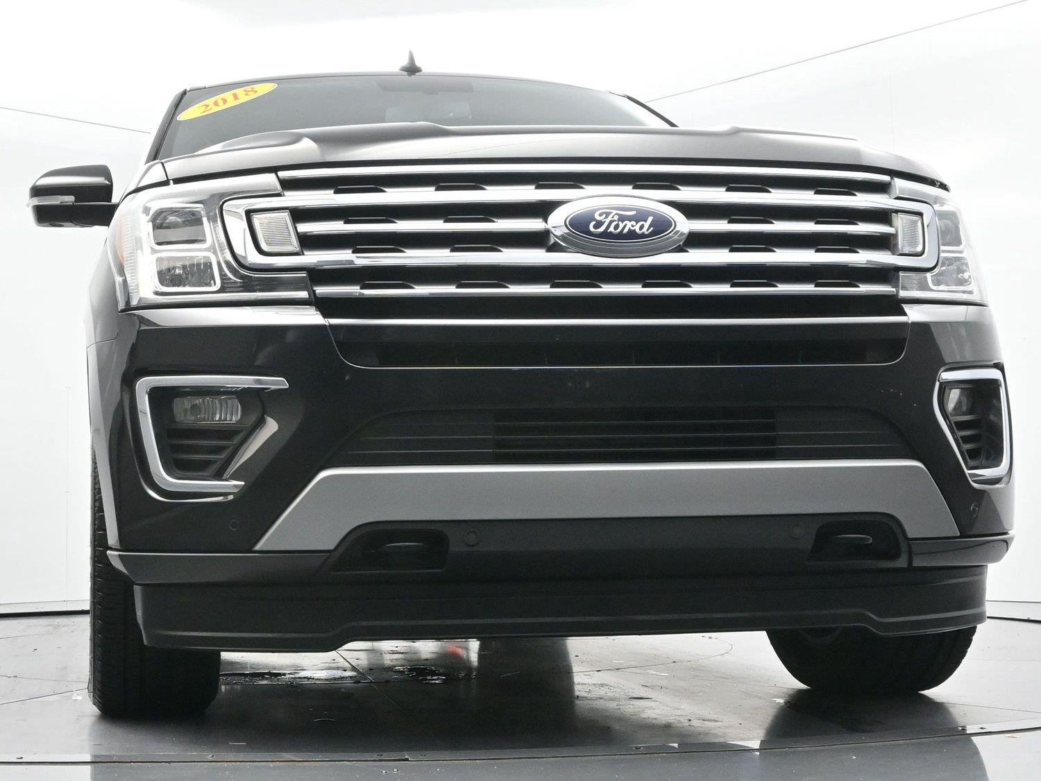 Used 2018 Shadow Black Ford Limited image 55