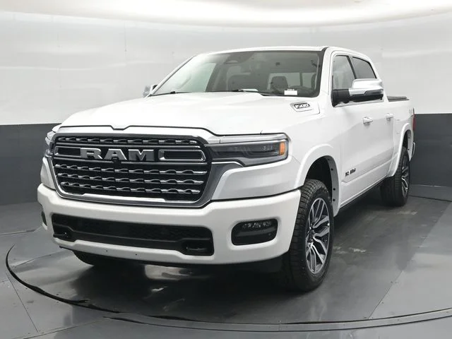 New 2027 Ivory White Tri-Coat Pearlcoat RAM Limited image 36
